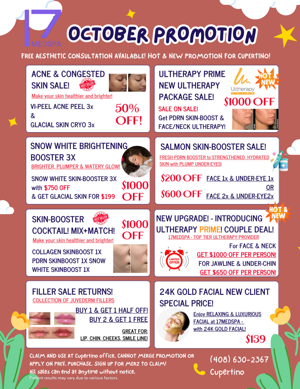 17 Medspa October Specials Cupertino English